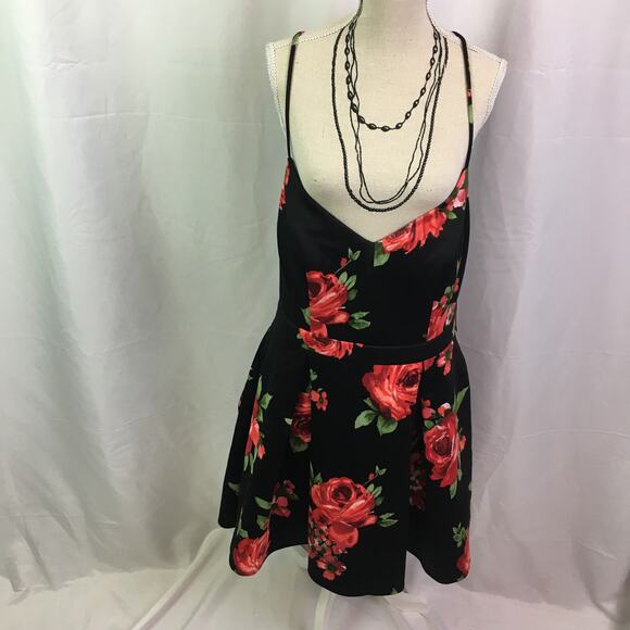 B. Smart Sleeveless Floral Fit & Flare Dress 11 - Picture 1 of 16